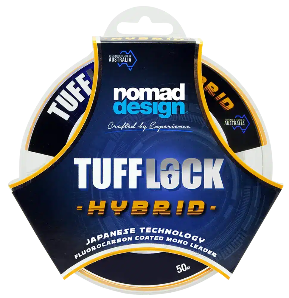 Nomad Tufflock Fluorocarbon Coated Mono Leader 50m