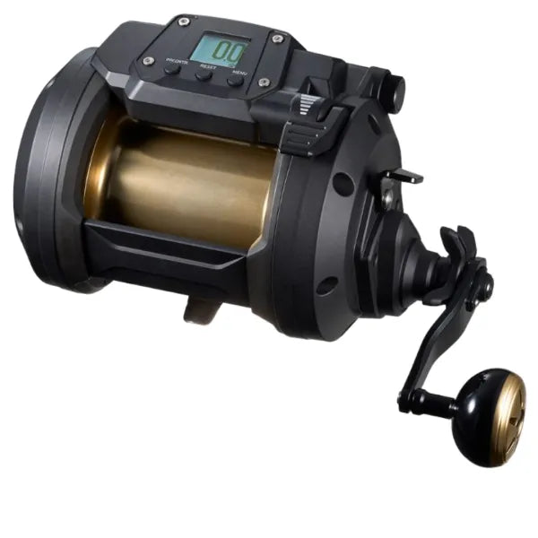Daiwa Tanacom 800/ Daiwa Saltist Dendoh Rod 6'4"HT 80-200lb (Swivel Tip)/ Daiwa J-Braid 65lb Bulk Spooling - Multicolour
