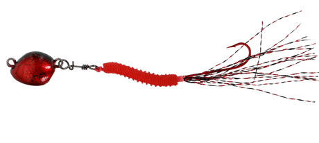 Vexed Bottom Worm Long Shank 30g Jig