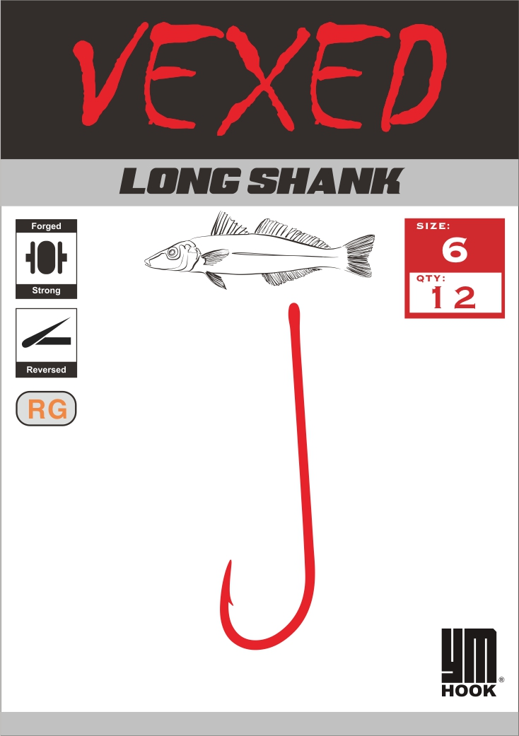 Vexed Long Shank Hook