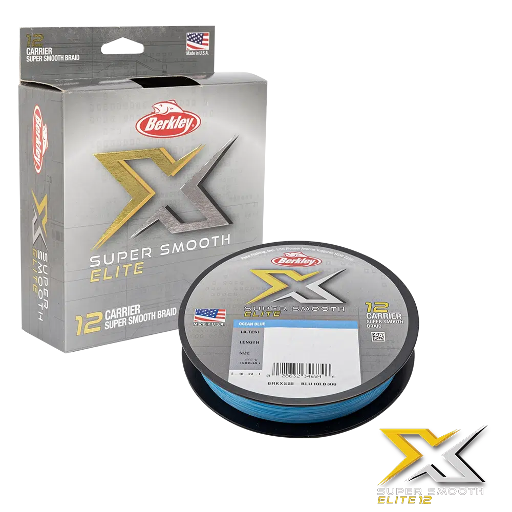 Berkley X Super Smooth Elite - 12 Carrier, 300 Metres - Clearance