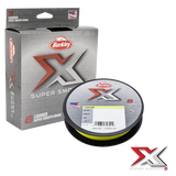 Berkley X Super Smooth Flame Green 8 Carrier Bulk Braid - 3000m