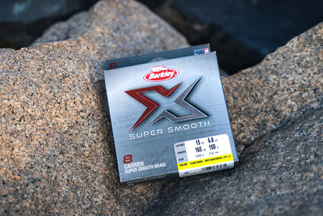 Berkley X Super Smooth Flame Green 8 Carrier Braid - 300m