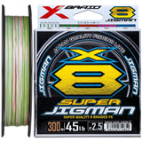 X-Braid Super Jigman X8 Multicolour Braid - 300m