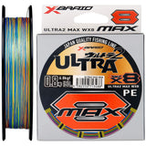 X-Braid Ultra2 Max Wx8 Multi-Colour Braid - 150m