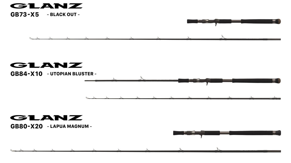Zenaq Glanz Baitcast Rods