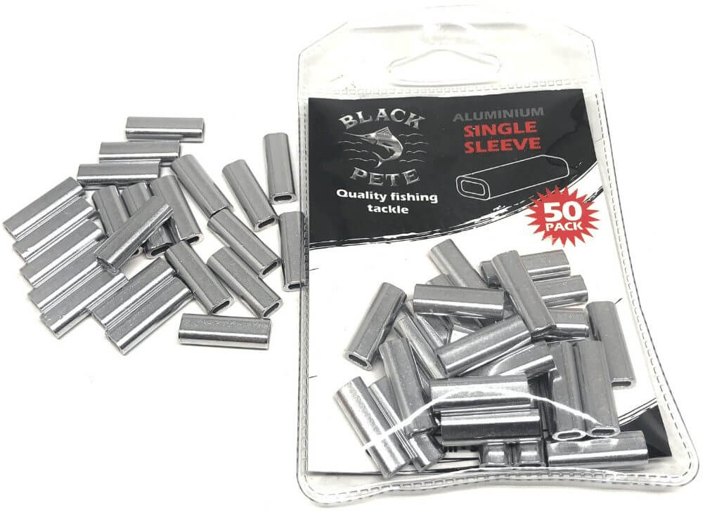 Black Pete Aluminium Single Sleeve 50pk