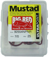 Mustad Big Red Hooks