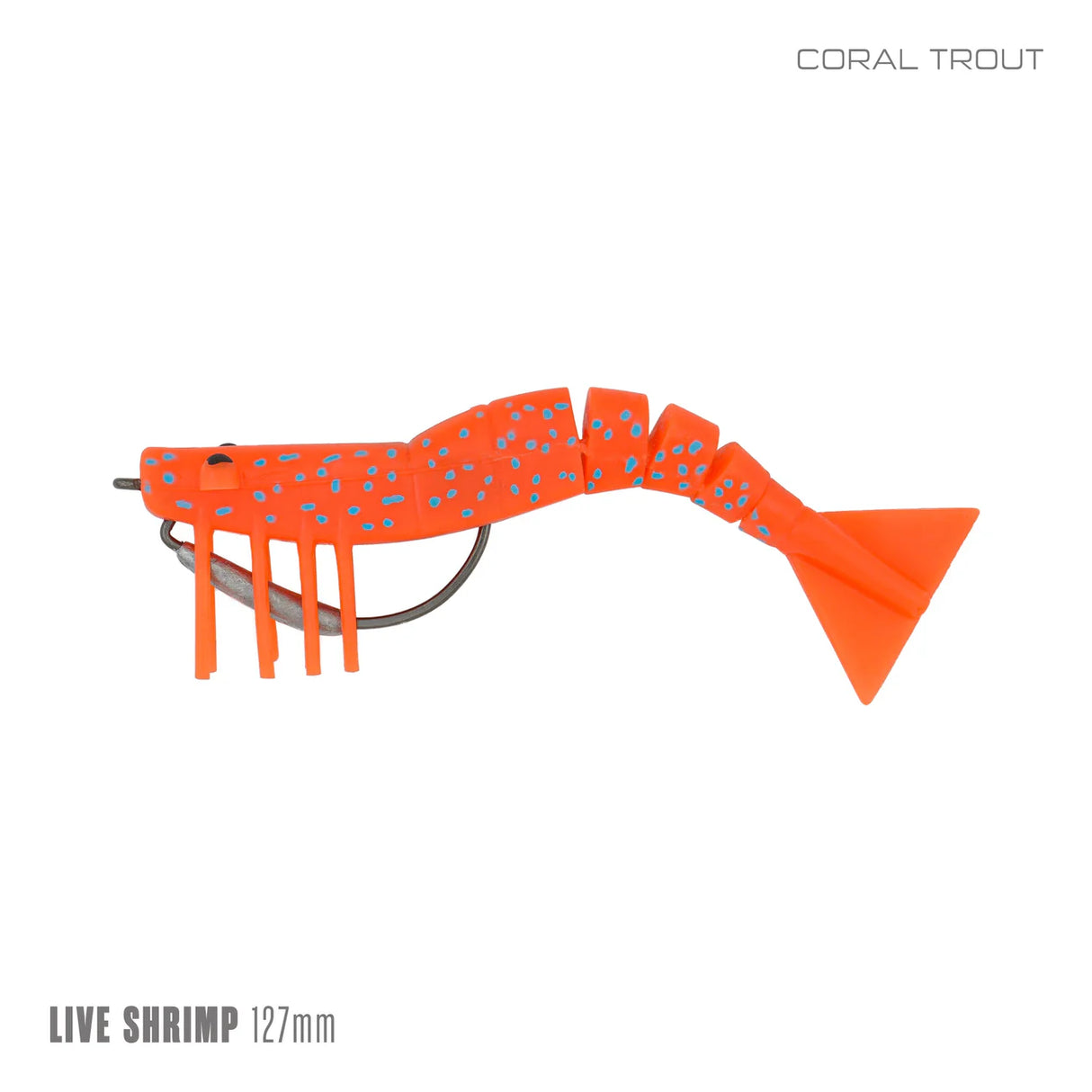 Samaki Live Shrimp 127mm Rigged Soft Plastic