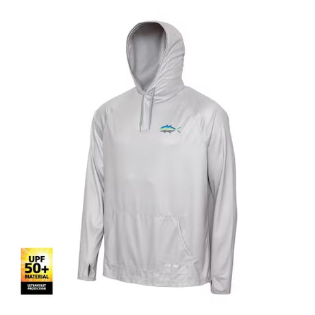 Shimano Grey GT Hooded LS Tech-T