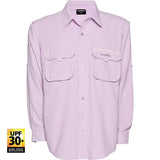 Shimano Ladies Vented LS Fishing Shirt - Pink
