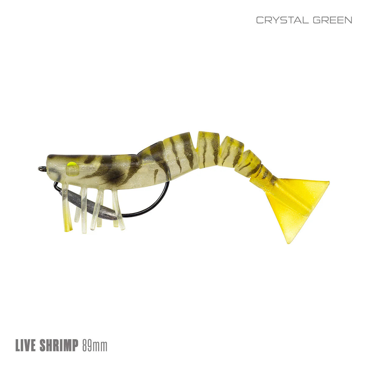 Samaki Live Shrimp 89mm Rigged Soft Plastic