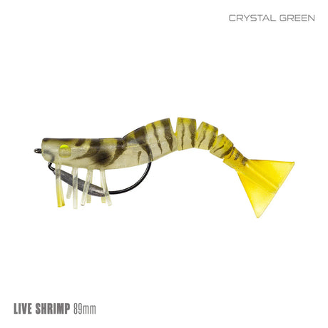 Samaki Live Shrimp 89mm Rigged Soft Plastic