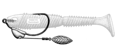 Owner Flashy Swimmer Gold Hooks