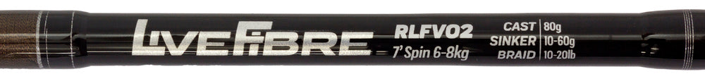 Wilson Live Fibre Spin Rods