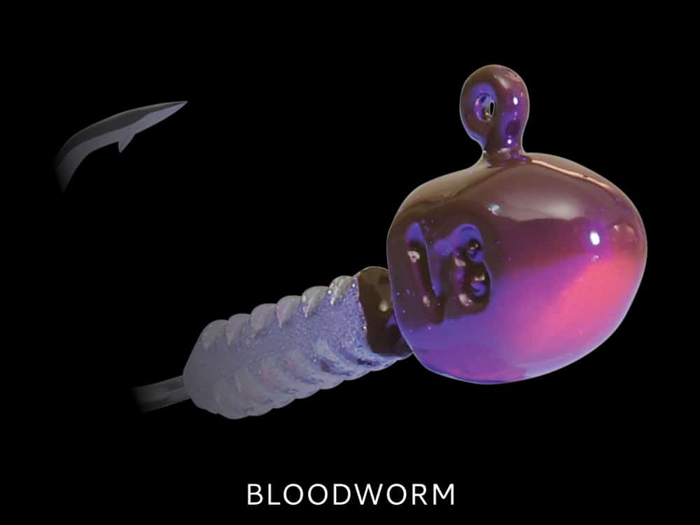 TT Lures Headlockz Finesse Bloodworm Jig Heads