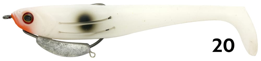 Zerek Flat Shad Pro 3.5in Rigged Plastic