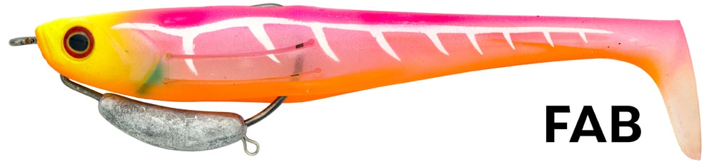 Zerek Flat Shad Pro 3.5in Rigged Plastic