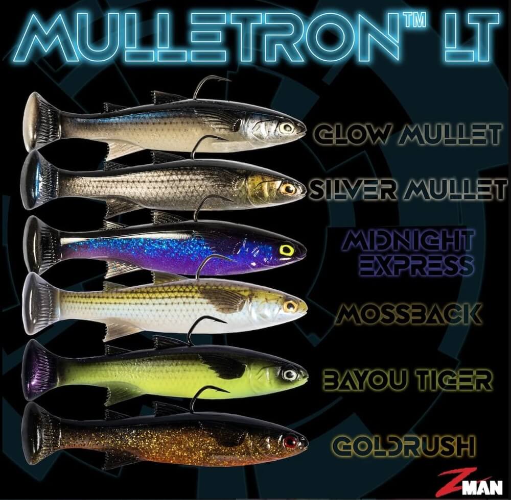 Zman Mulletron LT 6in Rigged Swimbait