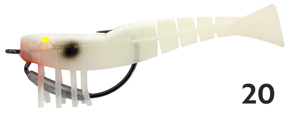 Zerek Live Shrimp 3.5in Rigged Plastic