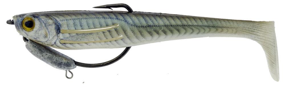 Zerek Flat Shad Pro 5in Rigged Plastic