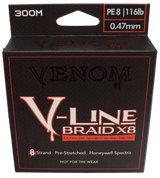 Venom V-Line Braid X8 300m