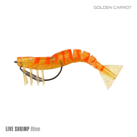 Samaki Live Shrimp 89mm Rigged Soft Plastic