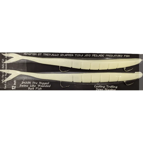 Icatch Hoodlum Rigged Plastics 2pk - 8in