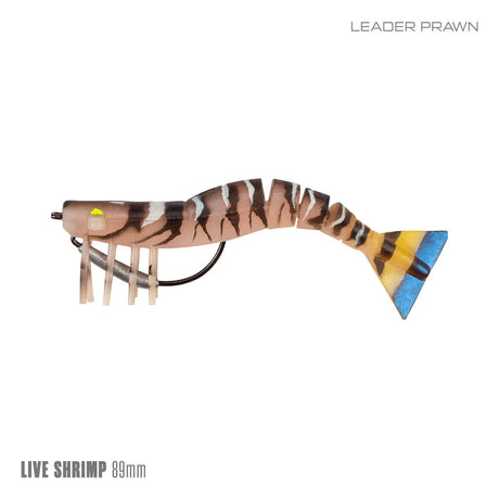 Samaki Live Shrimp 89mm Rigged Soft Plastic