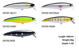 Croaker Lures The Otolith Hardbody 190mm 90g