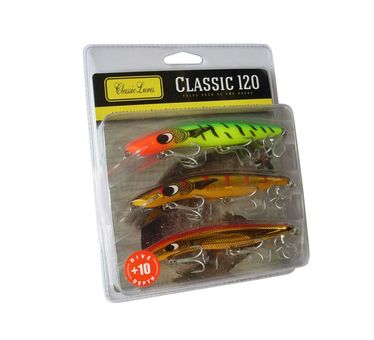 Classic Lures Barra 120mm +6