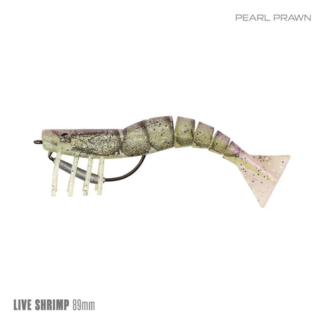 Samaki Live Shrimp 89mm Rigged Soft Plastic
