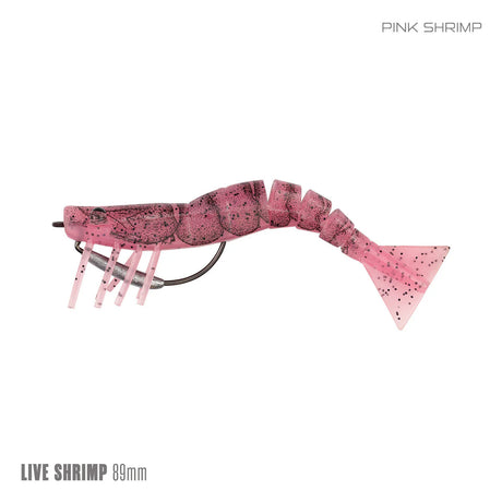 Samaki Live Shrimp 89mm Rigged Soft Plastic