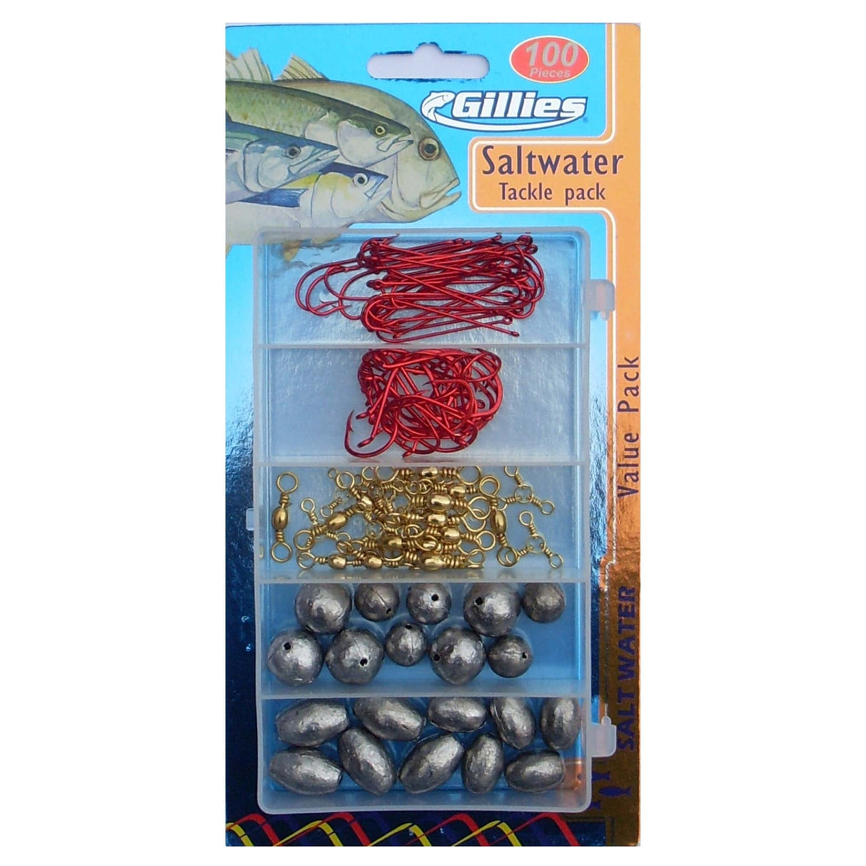 Gillies Tackle Pack 100pc