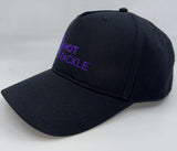 Hot Tackle Black Cap/Purple Logo