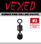 Vexed Rubber Ring Rolling Swivel