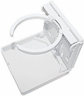 RWB Drink Holder White Folding - Adjustable