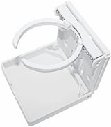 RWB Drink Holder White Folding - Adjustable