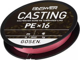 Gosen Answer 16 Ply Braid 200m