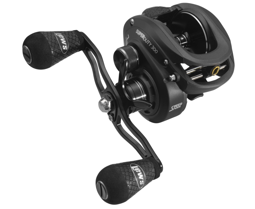 Lews Super Duty Speed Spool 7.2:1 RH BC Reel