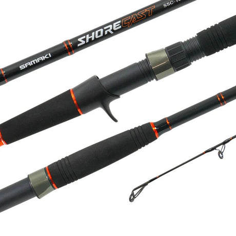 Samaki Shore Cast 10'6" 2pc 30-50lb/ Samaki Saltan 8000/ Daiwa J-Braid 50lb 300m - Multicolour
