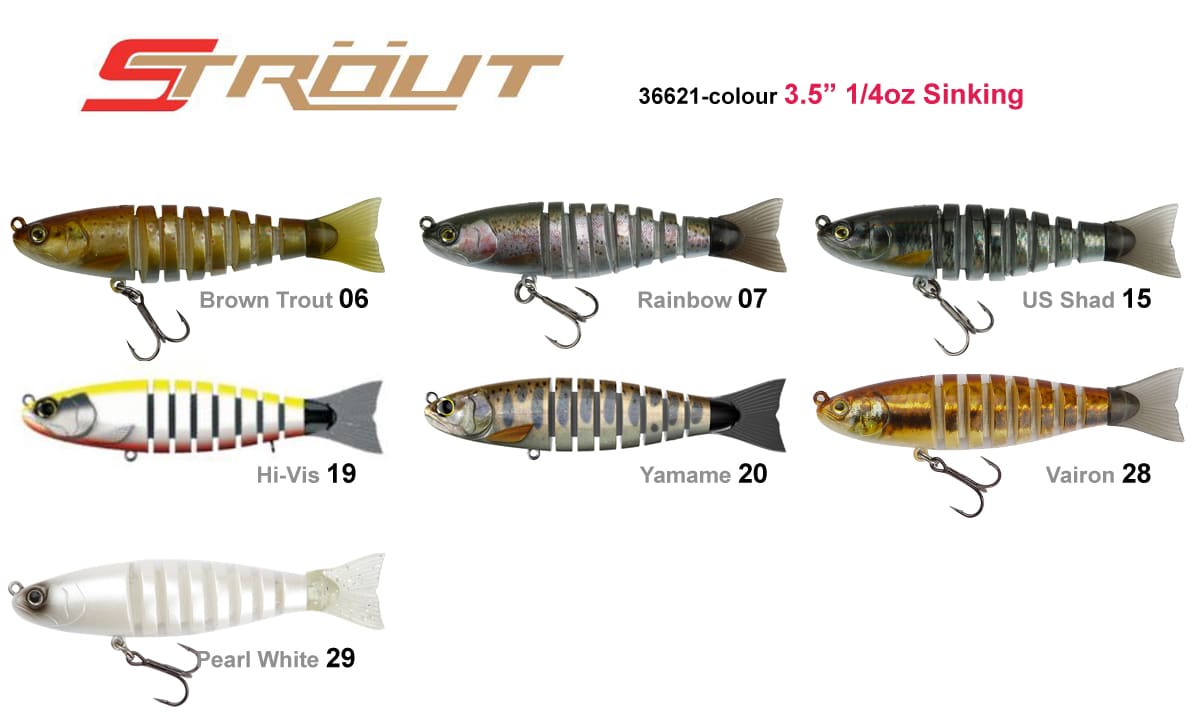 Biwaa STrout 3.5in Swimbait Lure