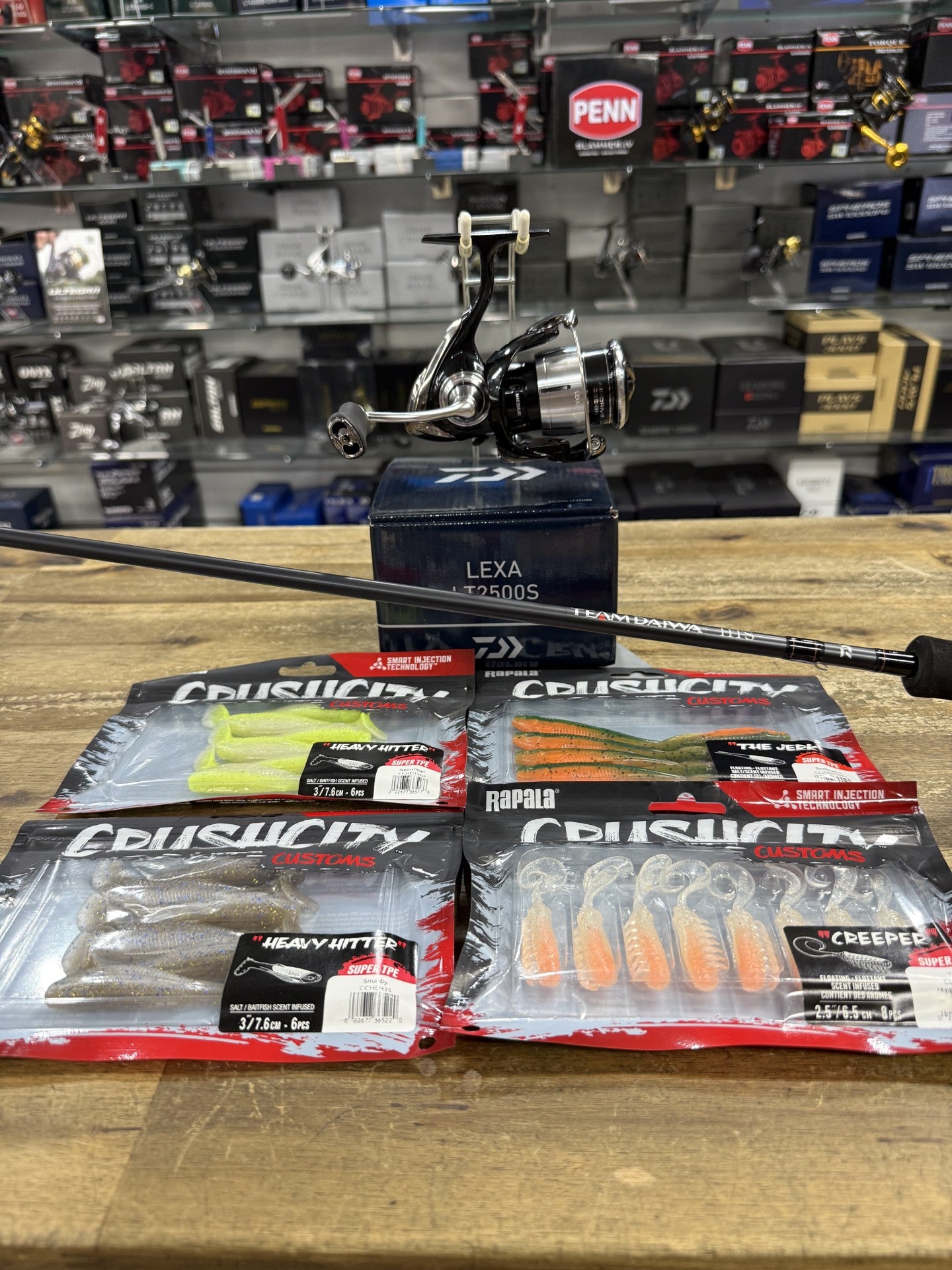 Deal 3 - Lexa 2500S Light Spin Combo