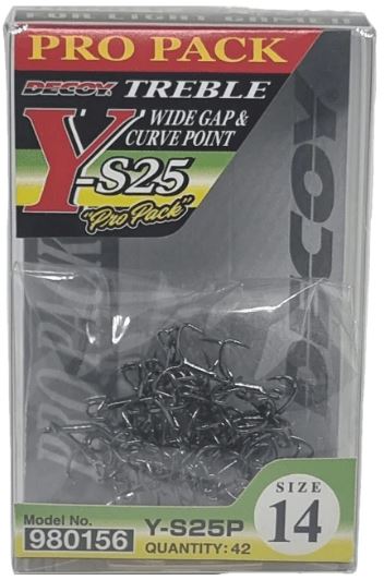 Decoy Y-S25 Trebles - Pro Pack
