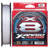 X-Braid Full Drag X8 300m White Braid