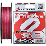 X-Braid Olltolos PE WX8 Zone Finesse 100m Multi-Colour Braid