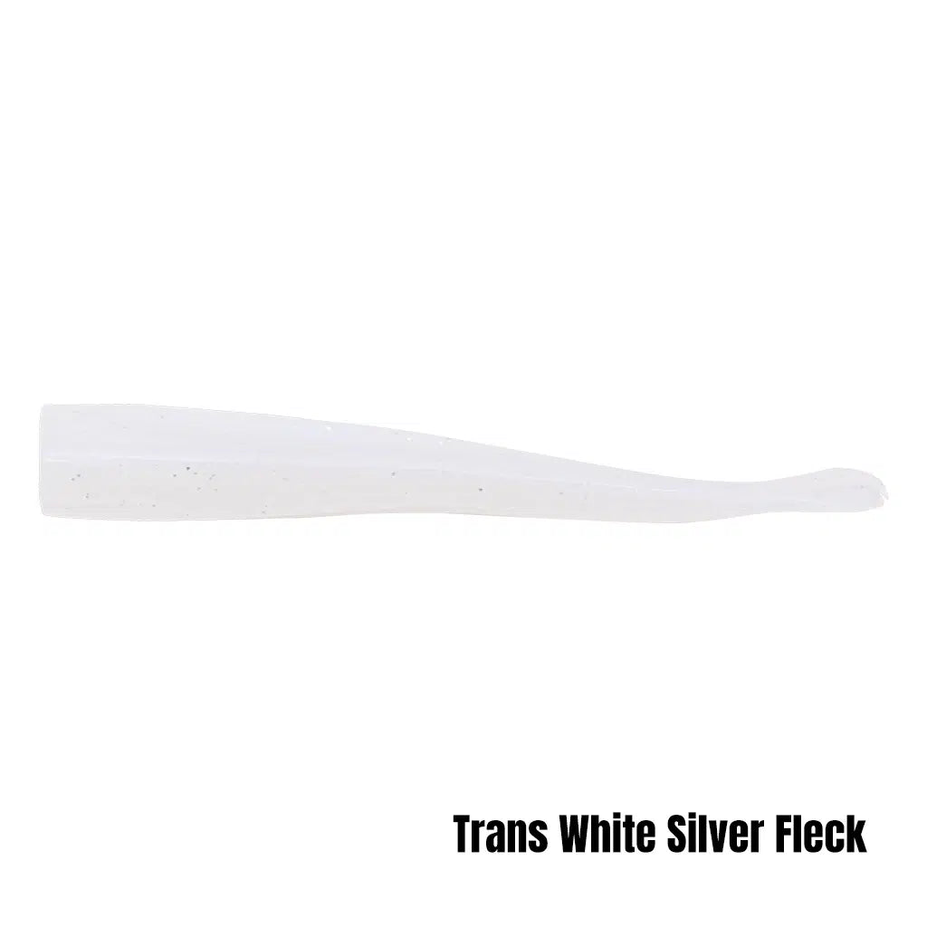 Trans White Silver Fleck