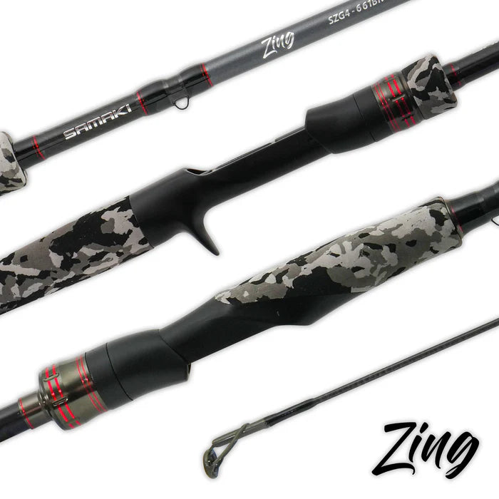 Samaki Zing G4 Graphite Travel Rods