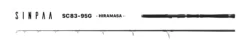 Zenaq Sinpaa SC81-80G Hiramasa Spinning Rod