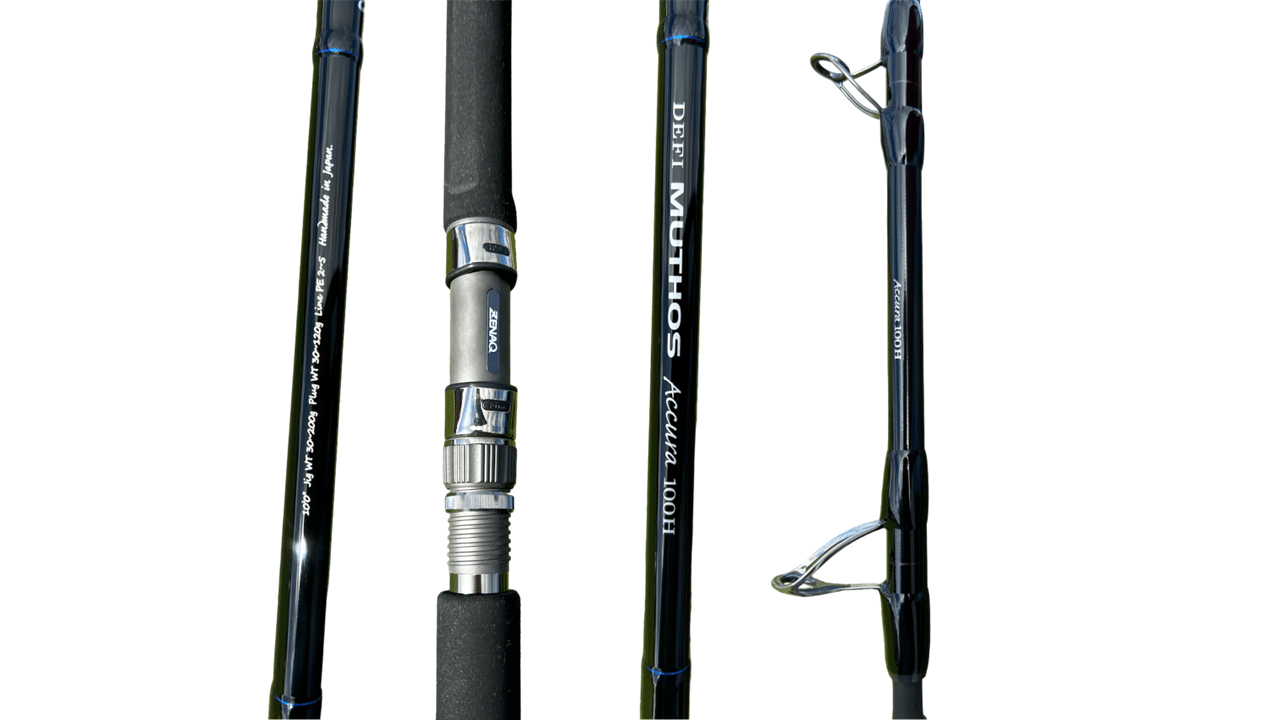 Zenaq Defi Muthos Accura 100H RG Shore Casting Spin Rod Hot Tackle